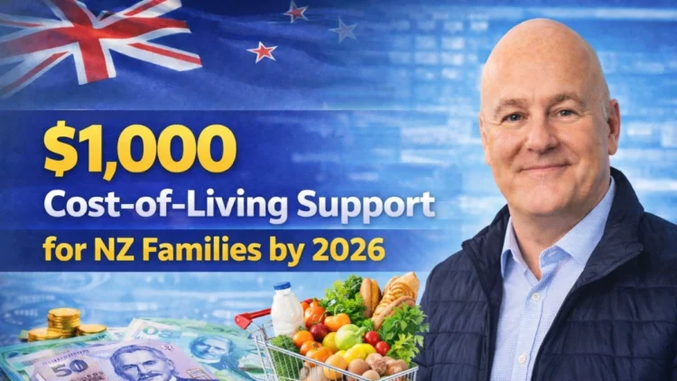 $1,000 Cost-of-Living Support for NZ Families by 2026