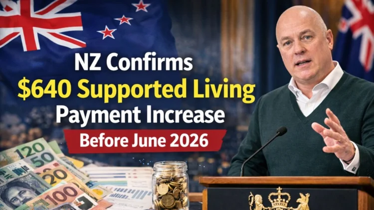 NZ Confirms $640 Supported Living Payment Increase 2026