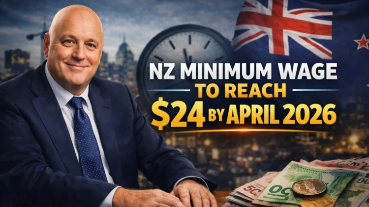 NZ Minimum Wage to Reach $24 by April 2026