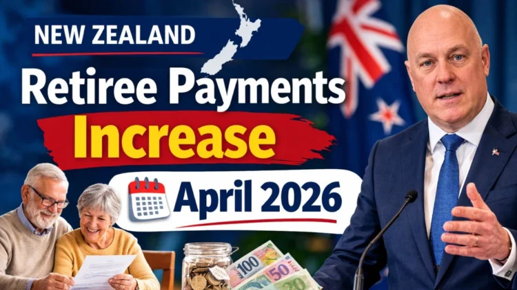 New Zealand Retiree Payments Increase April 2026