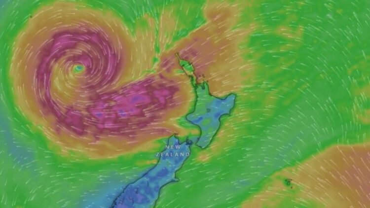 Tropical Storm Set to Hit New Zealand with Gales and Heavy Rain