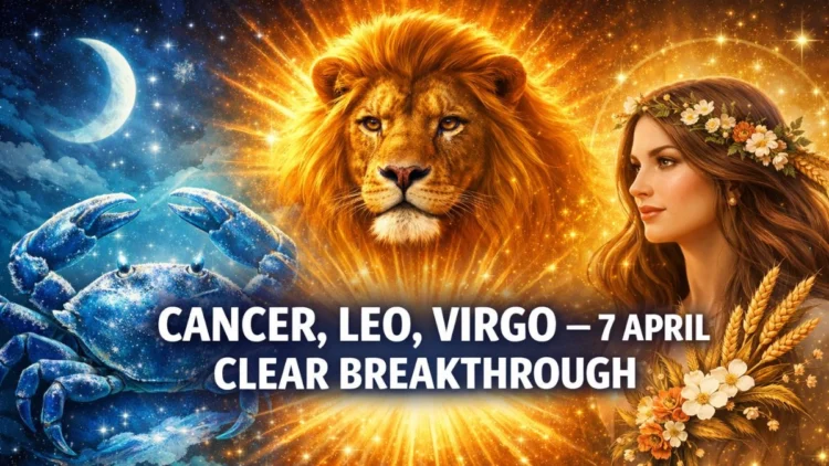 Cancer, Leo, Virgo – 7 April Clear Breakthrough