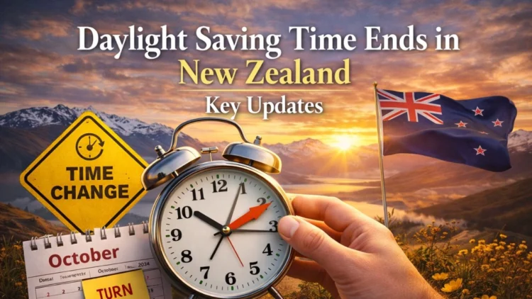 Daylight Saving Time Ends in New Zealand Key Updates