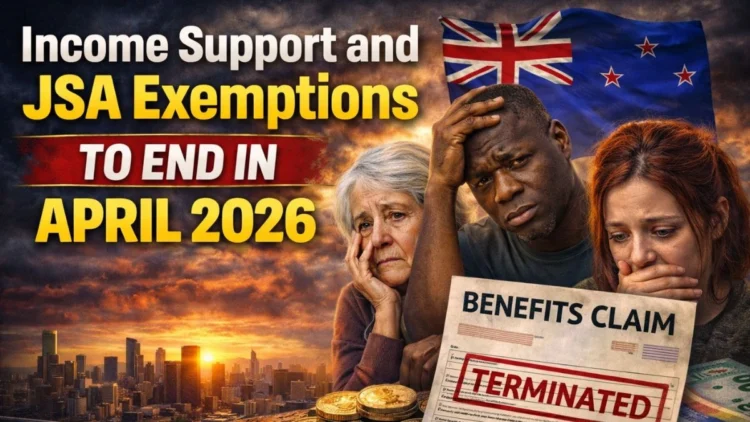 Income Support and JSA Exemptions to End in April 2026