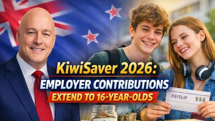 KiwiSaver 2026 Employer Contributions Extend to 16-Year-Olds