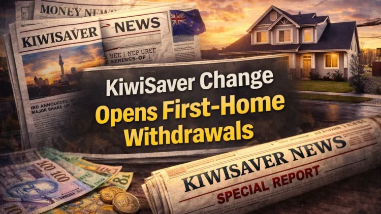 KiwiSaver Change Opens First-Home Withdrawals