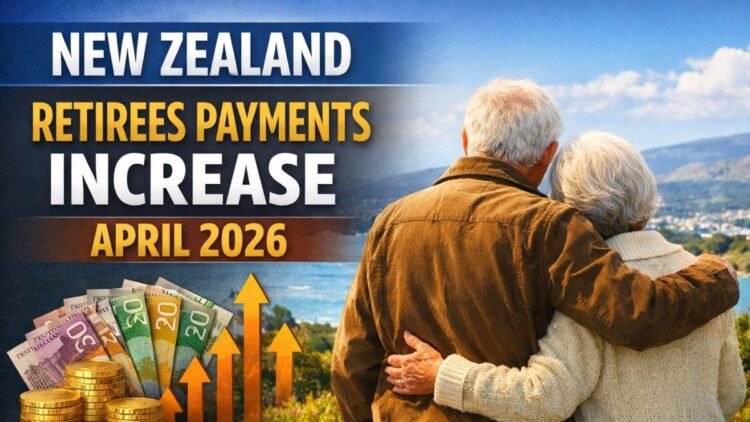 New Zealand Retiree Payments Increase April 2026